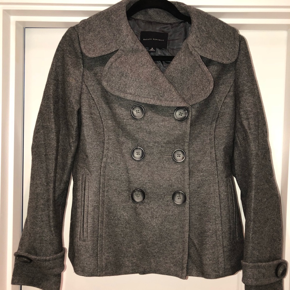 Banana Republic Wool Pea Coat